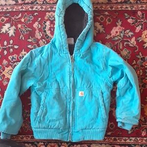 Carhartt Turquoise Hooded Jacket